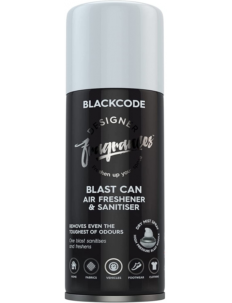 Aukšto slėgio aerozolis BLACK CODE Designer Fragrances 400 ml