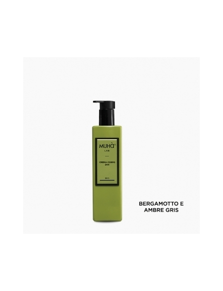 Kūno kremas MUHA BERGAMOTTO E AMBRE GRIS 230ml