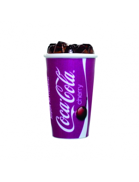 Kvapnus 3D pakabukas - stiklinė COCA COLA Cherry Airpure