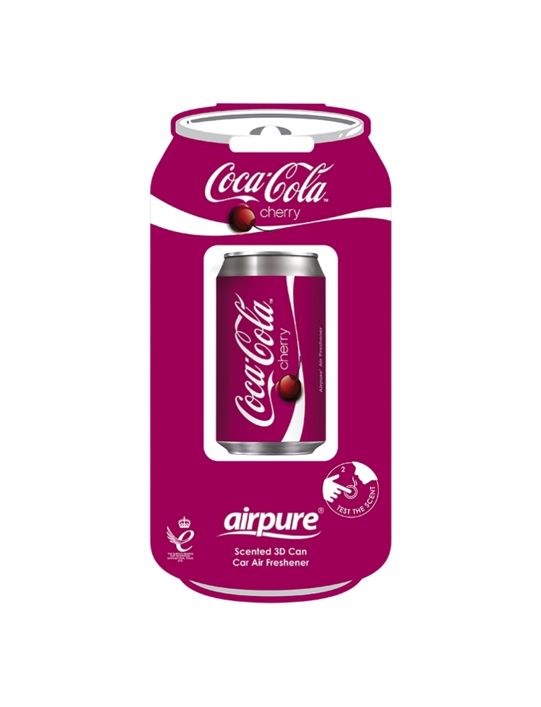 3D oro gaiviklis - skardinė COCA COLA Cherry Airpure